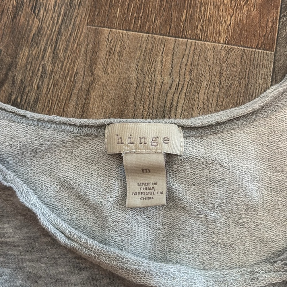 Hinge Ruffled Muscle Tee - Picture 4 of 4